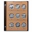 1986-2025 41-Coin American Silver Eagle Set BU (Dansco Album)