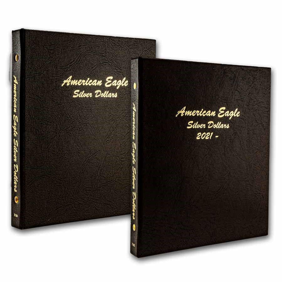 1986-2025 41-Coin American Silver Eagle Set BU (Dansco Album)