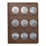 1986-2026 42-Coin American Silver Eagle Set BU (Dansco Album)