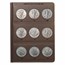 1986-2026 42-Coin American Silver Eagle Set BU (Dansco Album)