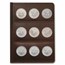 1986-2026 42-Coin American Silver Eagle Set BU (Dansco Album)