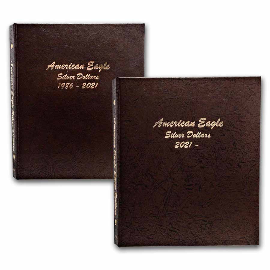 Buy 42-Coin 1986-2026 Silver Eagle BU Set (Dansco Album) | APMEX