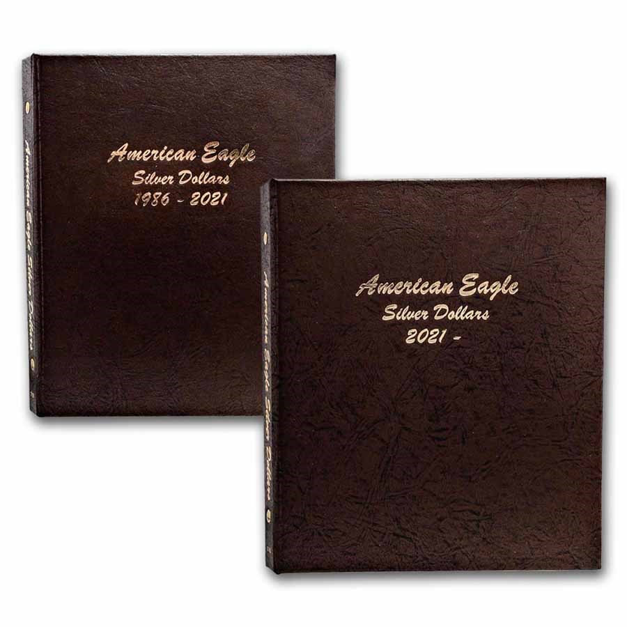 1986-2026 42-Coin American Silver Eagle Set BU (Dansco Album)