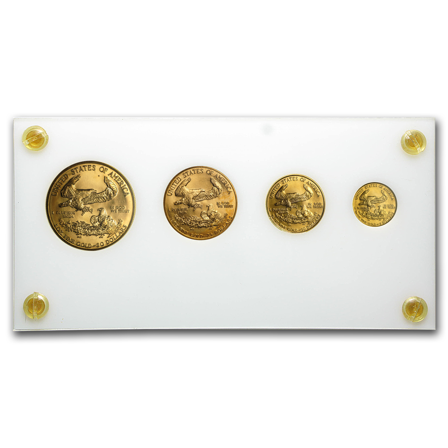 Buy 1986 4-Coin American Gold Eagle Set BU | APMEX