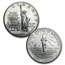 1986 6-Coin Commem Statue of Liberty Set BU & Proof (w/Box & COA)