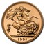 1986-89-91 Great Britain 3-Coin Gold Double Sovereign Proof Set