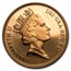 1986-89-91 Great Britain 3-Coin Gold Double Sovereign Proof Set