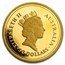 1986 Australia 1/2 oz Proof Gold Nugget (No Capsule)