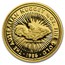1986 Australia 1/4 oz Proof Gold Nugget
