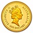 1986 Australia 4-Coin Gold Nugget Proof Set 1.85 ozt