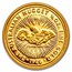 1986 Australia 4-Coin Gold Nugget Proof Set 1.85 ozt