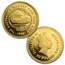 1986 Australia 4-Coin Gold Nugget Proof Set