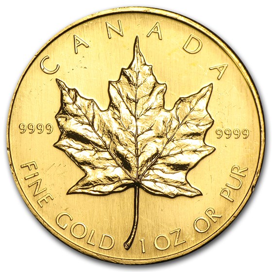 1986 Canada 1 oz Gold Maple Leaf BU 1986 Canada 1 oz Gold Maple Leaf BU