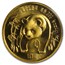 1986 China 1/10 oz Gold Panda BU (Sealed)