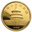 1986 China 1/4 oz Gold Panda Proof (In Capsule)