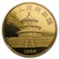 1986 China 1 oz Gold Panda MS-68 NGC