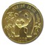 1986 China 1 oz Gold Panda MS-69 NGC