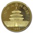 1986 China 1 oz Gold Panda MS-69 NGC