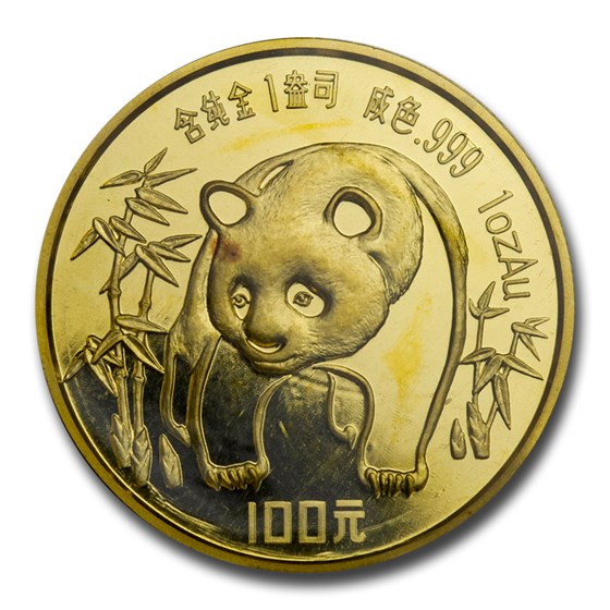 1986 China 1 oz Gold Panda Proof (Sealed) 1986 China 1 oz Gold Panda Proof (Sealed)