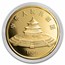 1986 China 12 oz Gold Panda Proof (In Capsule)