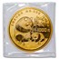 1986 China 12 oz Gold Panda Proof (Sealed)