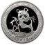 1986 China 12 oz Proof Silver Panda Hong Kong (w/Box & COA)