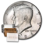 1986-D Kennedy Half Dollar 20-Coin Roll BU