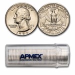 1986-D Washington Quarter 40-Coin Roll BU