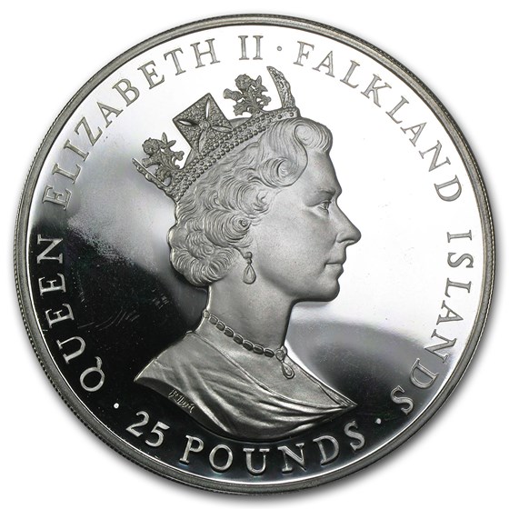 Buy 1986 Falkland Islands Silver 25 Pounds Proof (ASW 4.4607) | APMEX