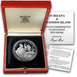 1986 France 1 oz Platinum Napoleon Proof 1986 France 1 oz Platinum Napoleon Proof