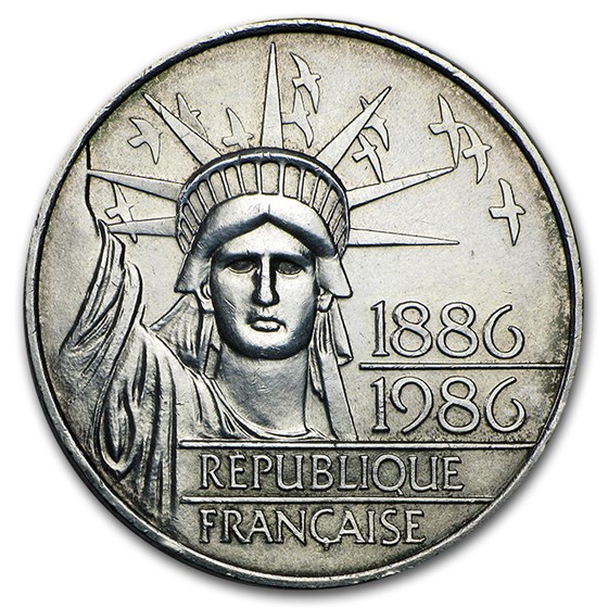 1986 France 100 Francs BU (Abrasions) 1986 France 100 Francs BU (Abrasions)