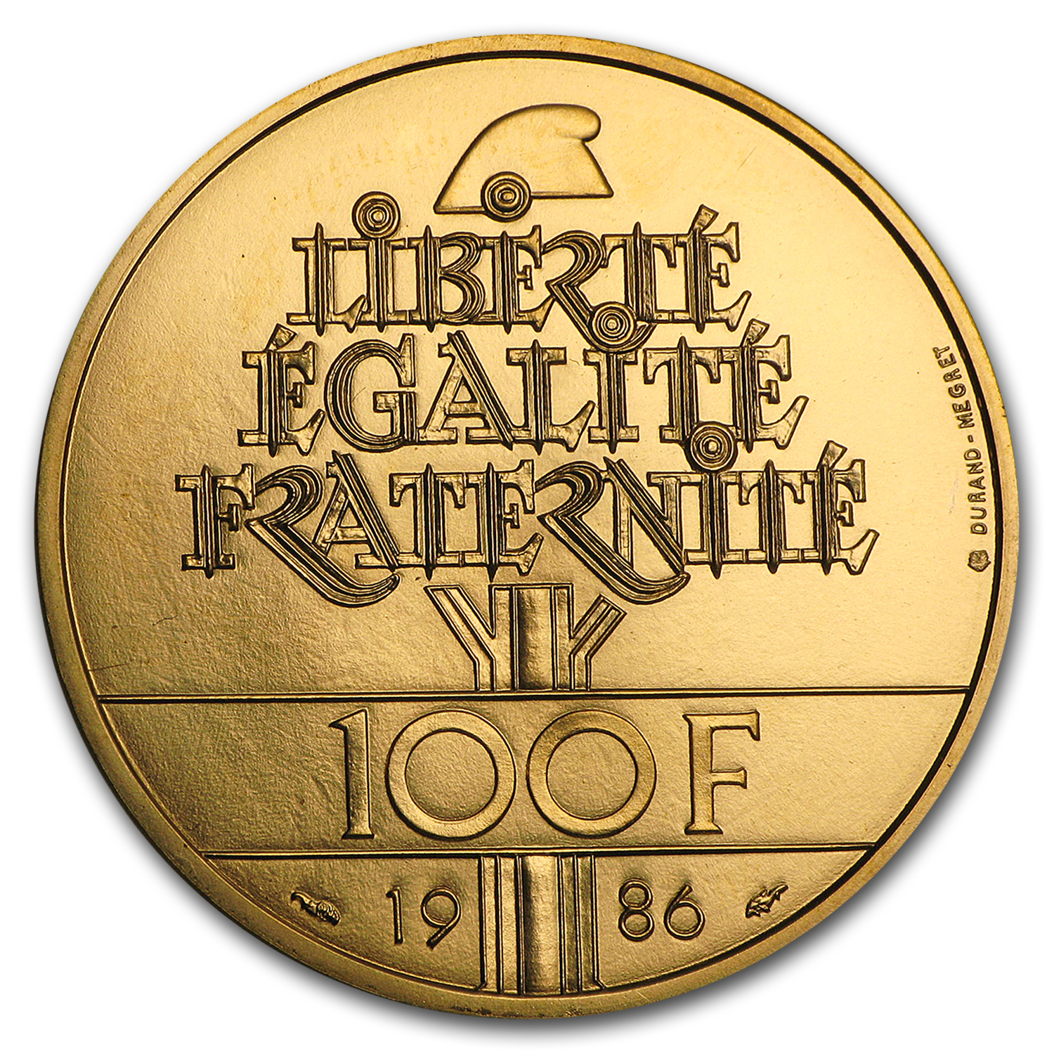 Buy 1986 France Gold 100 Francs Statue of Liberty BU | APMEX