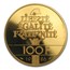 1986 France Gold 100 Francs Statue of Liberty Proof