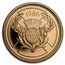 1986 Great Britain Gold £2 Pounds Proof (Commonwealth Games)