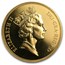 1986 Great Britain Gold £5 BU (Case w/COA)