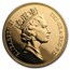 1986 Great Britain Gold £5 BU