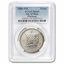 1986 Isle of Man 1 oz Platinum Noble MS-69 PCGS