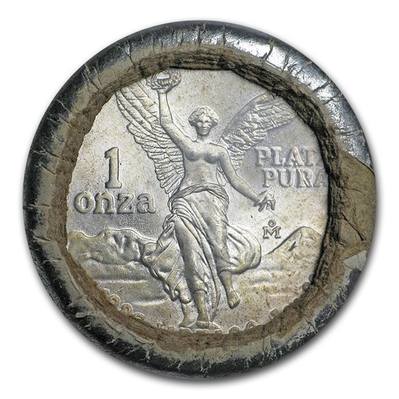 1986 Mexico 1 oz Silver Libertad (20-Coin Original Mint Roll) 1986 Mexico 1 oz Silver Libertad (20-Coin Original Mint Roll)