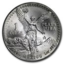 1986 Mexico 1 oz Silver Libertad BU (Abrasions)