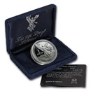 1986 Mexico 1 oz Silver Libertad Proof (w/Box & COA)