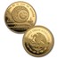 1986 Mexico Gold 4-Coin World Cup Soccer Commemorative Proof Set