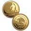 1986 Mexico Gold 4-Coin World Cup Soccer Commemorative Proof Set