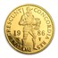 1986 Netherlands Gold 1 Ducat Proof