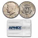 1986-P Kennedy Half Dollar 20-Coin Roll BU