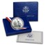 1986-P Statue of Liberty $1 Silver Commem BU (w/Box & COA)