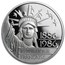 1986 Platinum 100 Francs Statue of Liberty Proof (w/Box & COA)