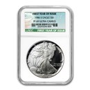 1986-S Proof American Silver Eagle PF-69 NGC (First Year)