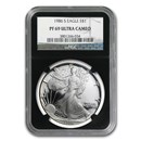 1986-S Proof American Silver Eagle PF-69 NGC (Retro Black Insert)