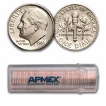1986-S Roosevelt Dime 50-Coin Roll Proof