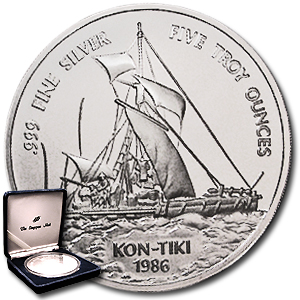 海外限定】 KON-TIKI メダル 1986年 5トロイオンス - メルカリ
